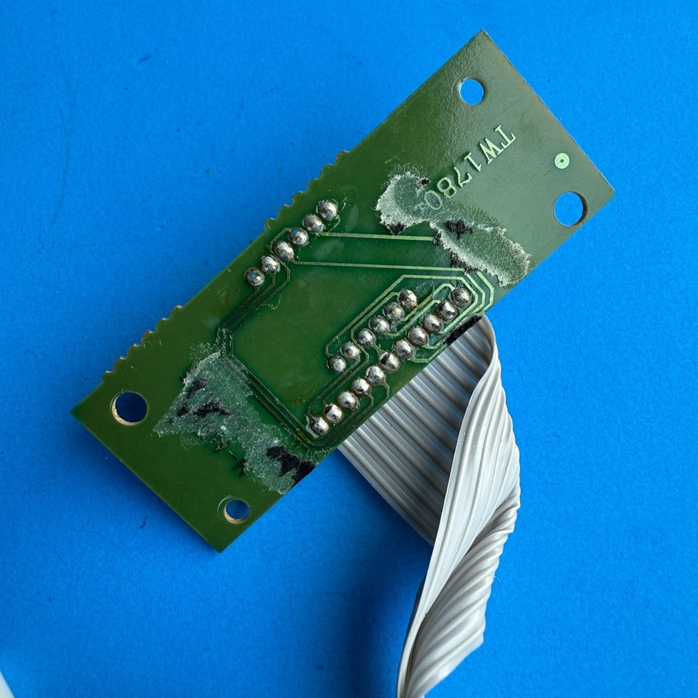 M-AUDIO O2 MIDI Controller Used OEM Part: Display Screen PCB Circuit Board