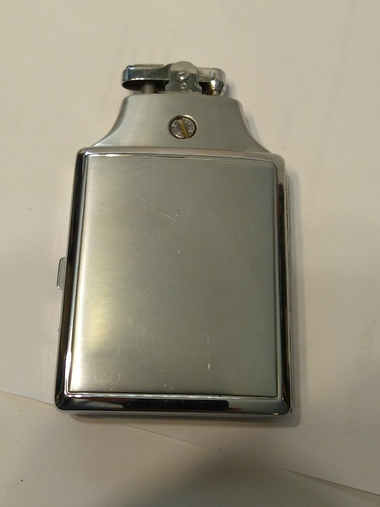 Vtg Mastercase Fashioned By RONSON World's Greatest Cigarette Lighter W/ Box