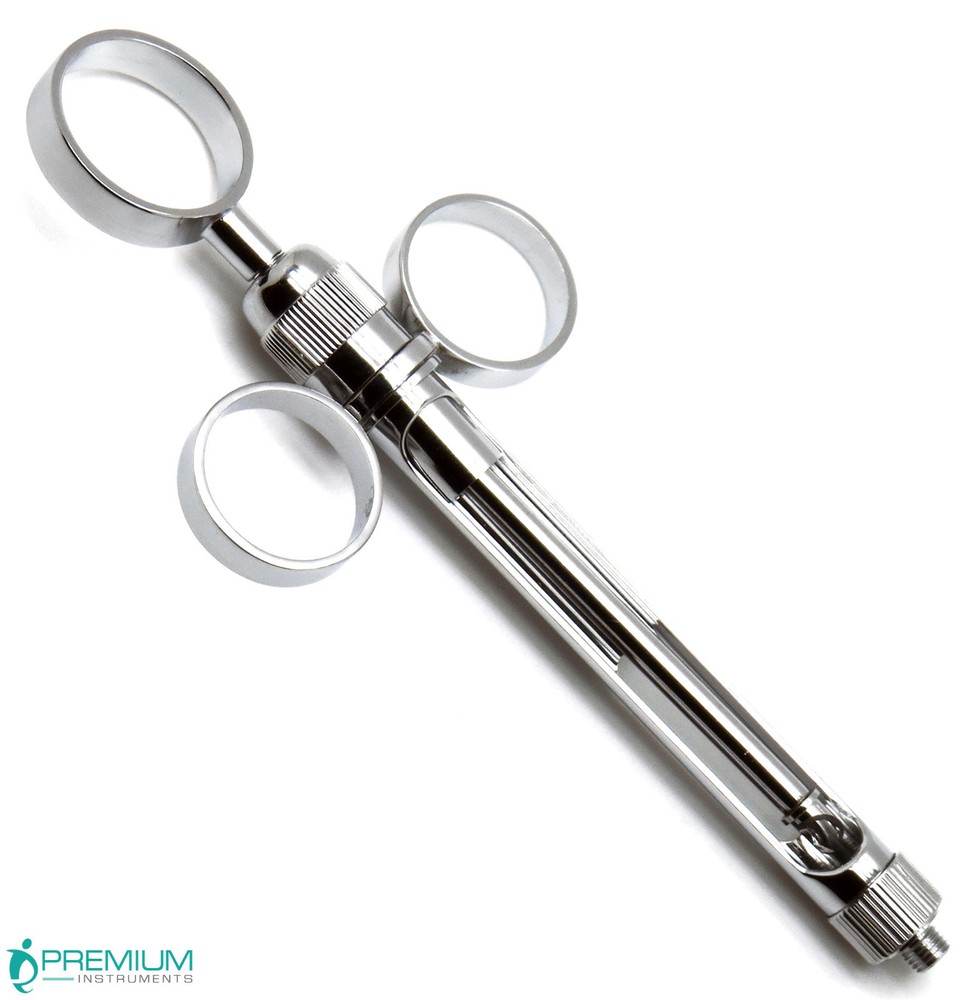Dental Surgical Manual Aspirating Syringe 2.2ml Two Tip Piston Instruments