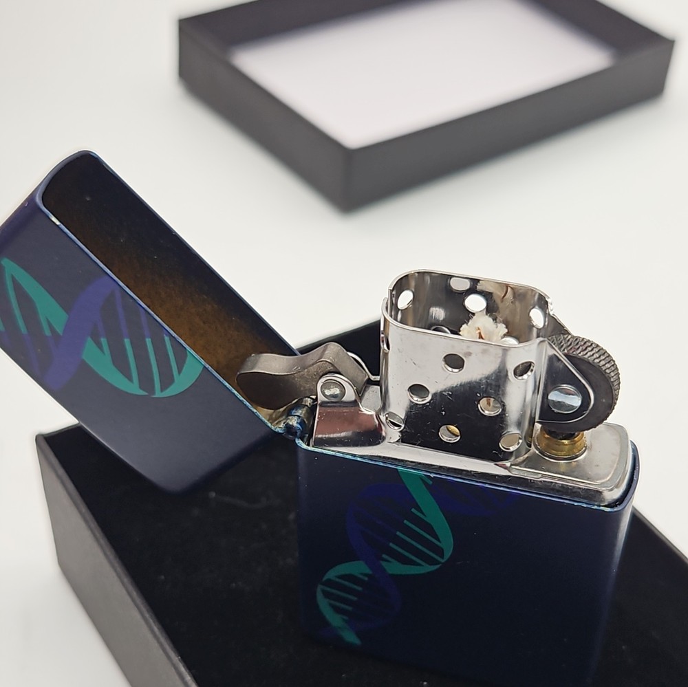 Zippo Lighter - DNA Design