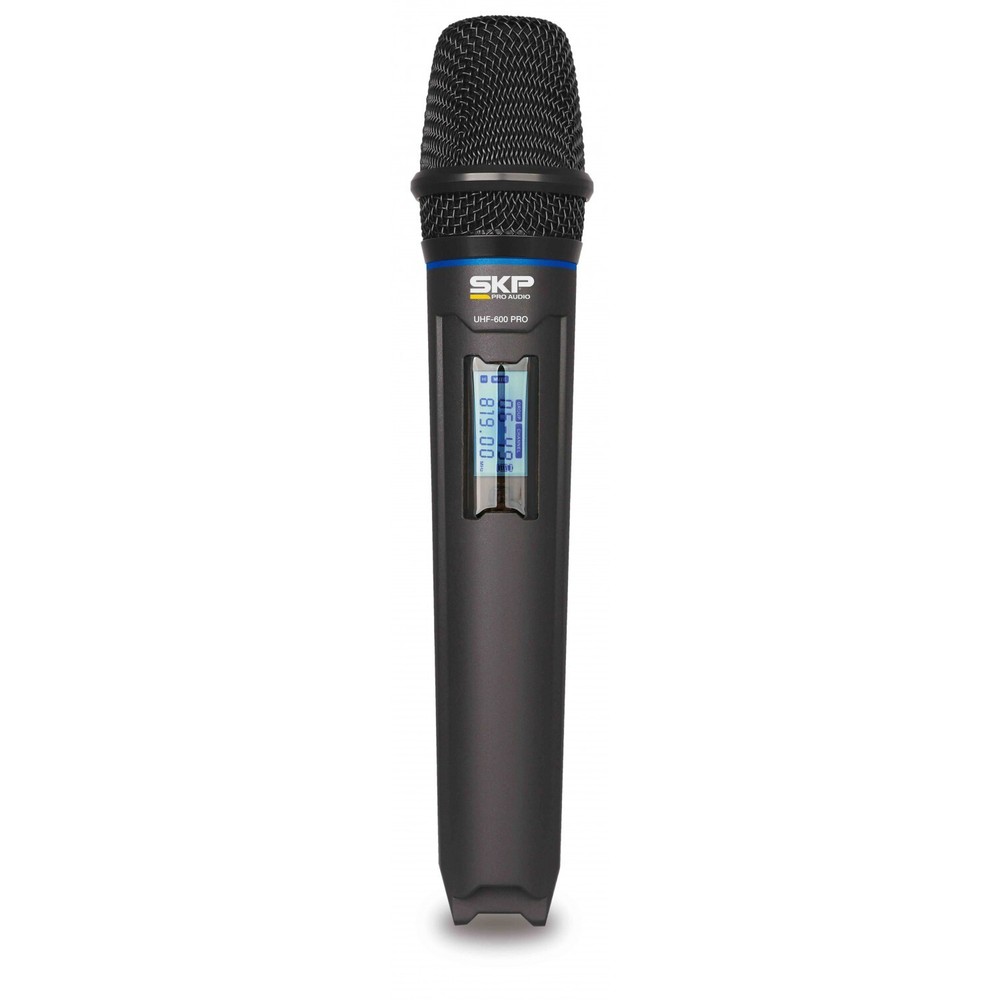 SKP Audio UHF-600 Pro Digital Wireless Vocal - Dual Handheld Microphone System