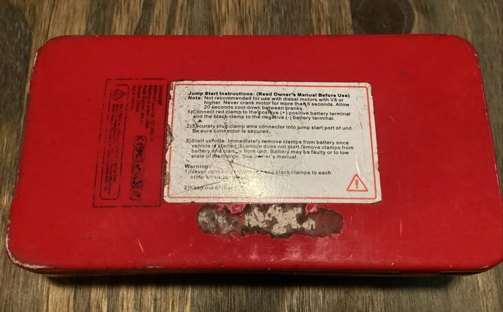 Matco Tools Versapower Mini Jump Untested Free Shipping