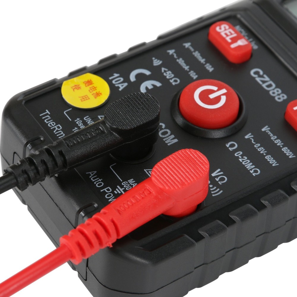 Digital LCD Multimeter Ammeter AC DC Voltage Ohmmeter Tester Meter Auto RangeOpe