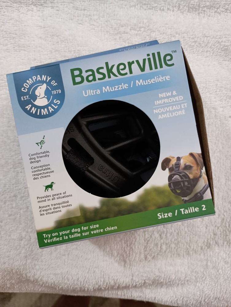 Baskerville Ultra Muzzle for Dogs Size 2