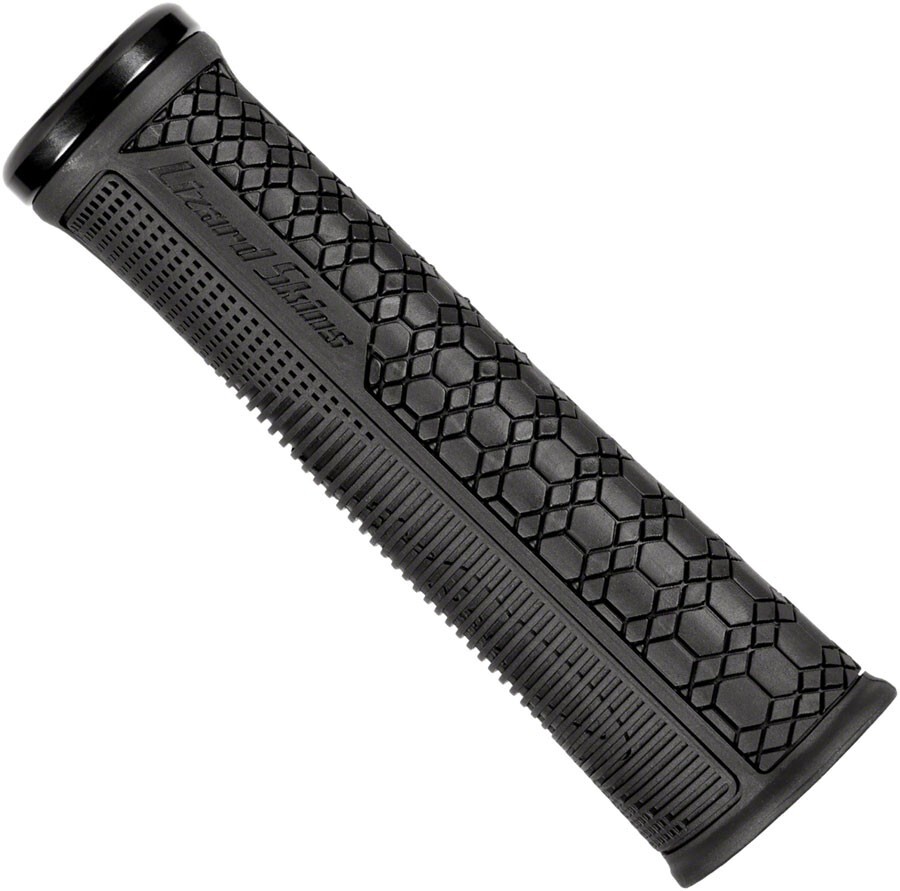 izard Skins Gradient Lock-On Grips - Jet Black