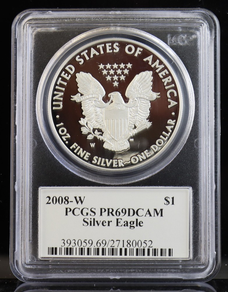 2008-W American Eagle PCGS PR69DCAM