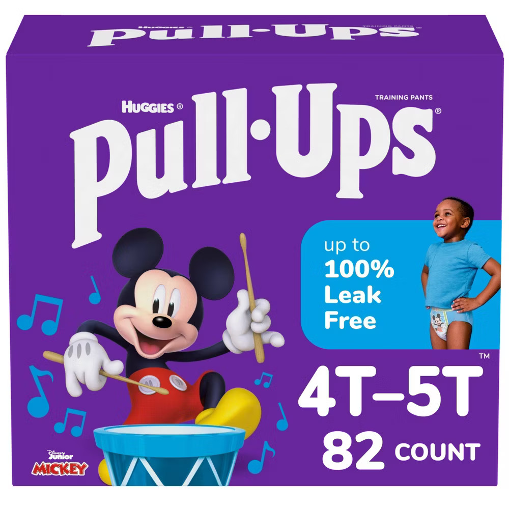 Pull-Ups Boys' Learning Designs Training Pants Giga Pack - Size 4T-5T -