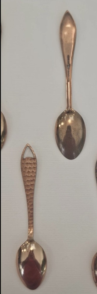 Vintage Solid Copper Souvenir Spoons 2 Available. YOUR CHOICE!
