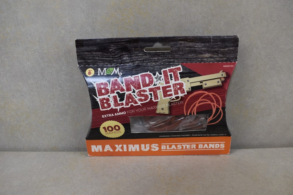 M&M Band*It Blaster Maximus Extra Ammo 100 Bands