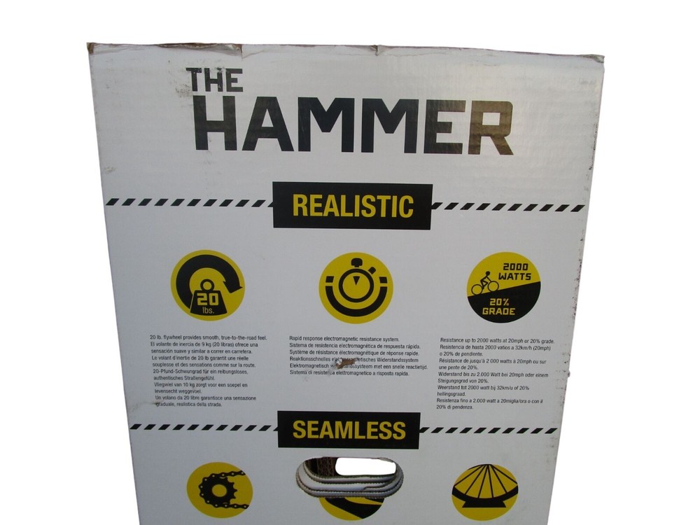CycleOps Hammer Direct Drive Smart Trainer Open Box Missing Pieces