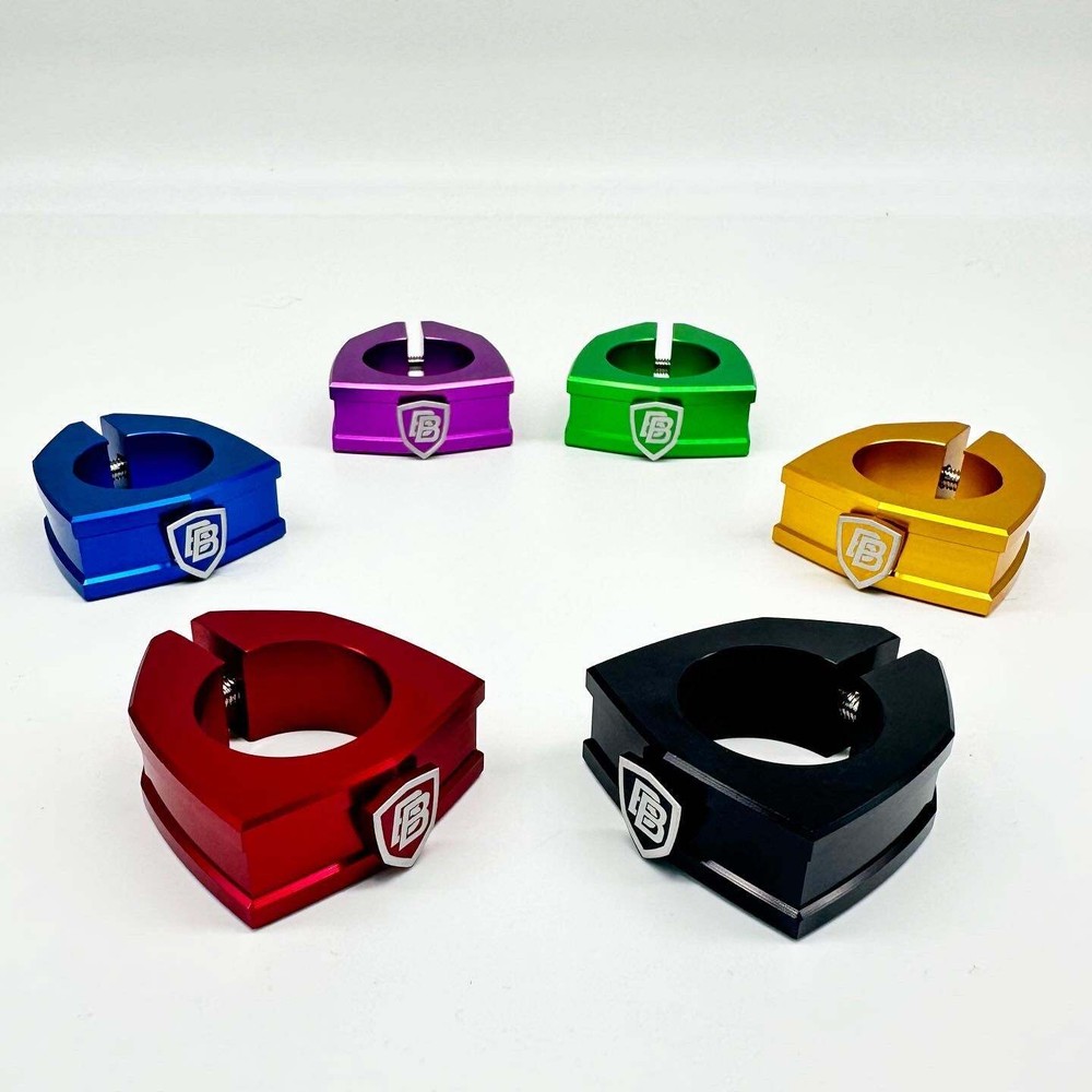 BILLET BMX™ SHIELD SEAT POST CLAMP 28.6mm
