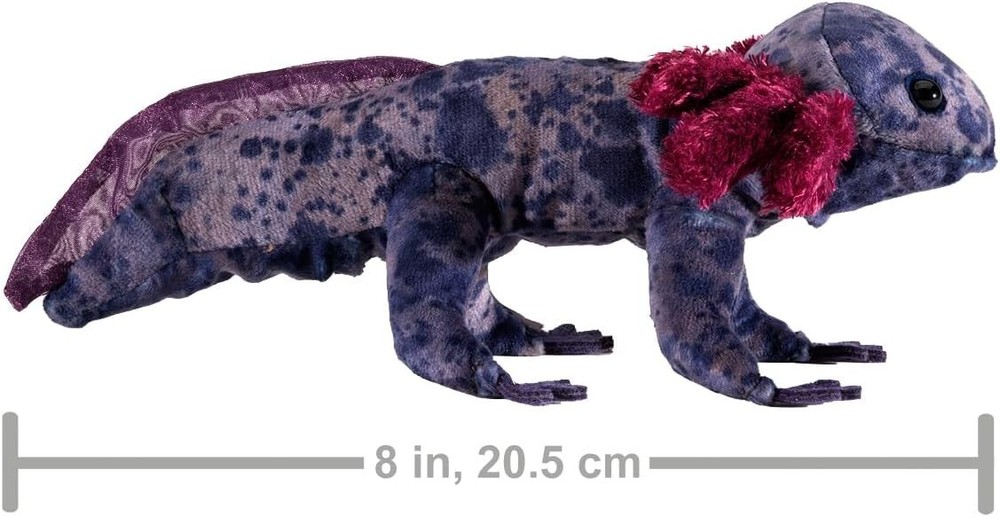 Folkmanis Black Axolotl Finger Puppet