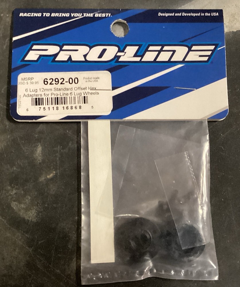 Proline 6292-00  12mm Standard Offset Hex Adapters For 6 Lug