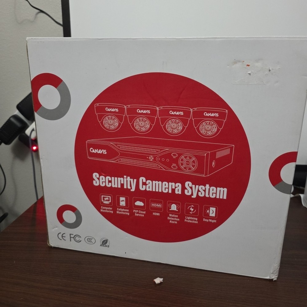 Canavis Security System Camera Set Ultimate 720P Cctv Dome