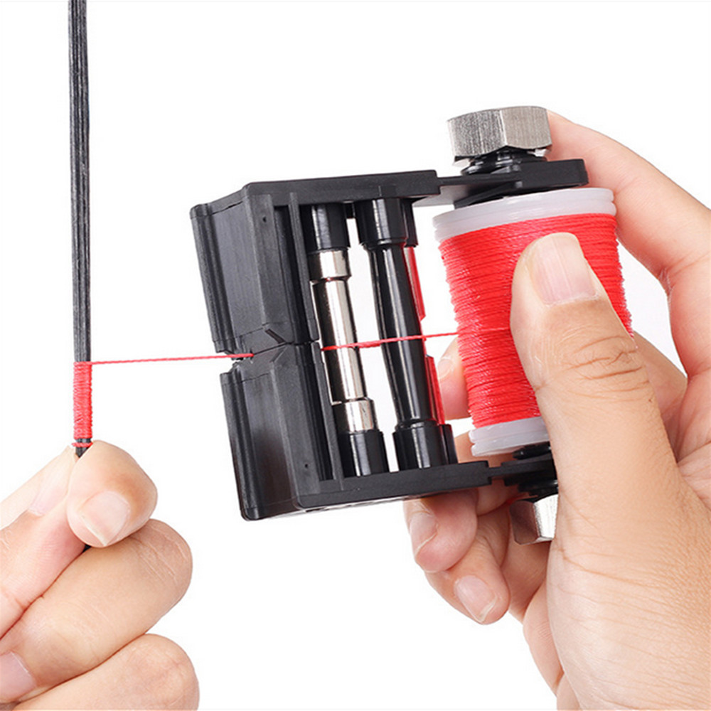 Archery Bowstring Serving Thread Cord Line with Bow String Server Jig Tool