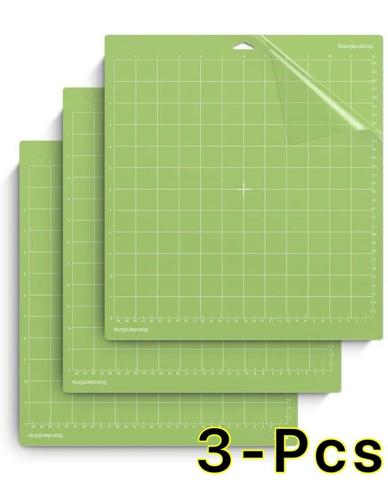 StandardGrid Cutting Mats For Cricut Maker  Replacement Accessories 12x12 NICAPA