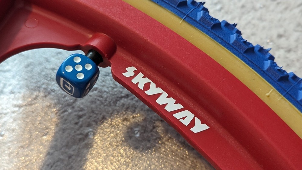 SKYWAY DECALS SIZED FOR WHEEL 4x - TUFF WHEELS