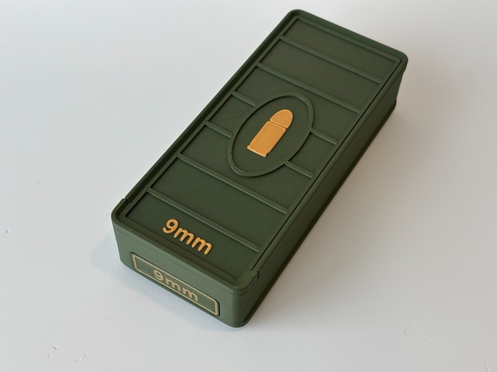Ammo Box 9mm 52 Round for three 17 Round Mags + 1