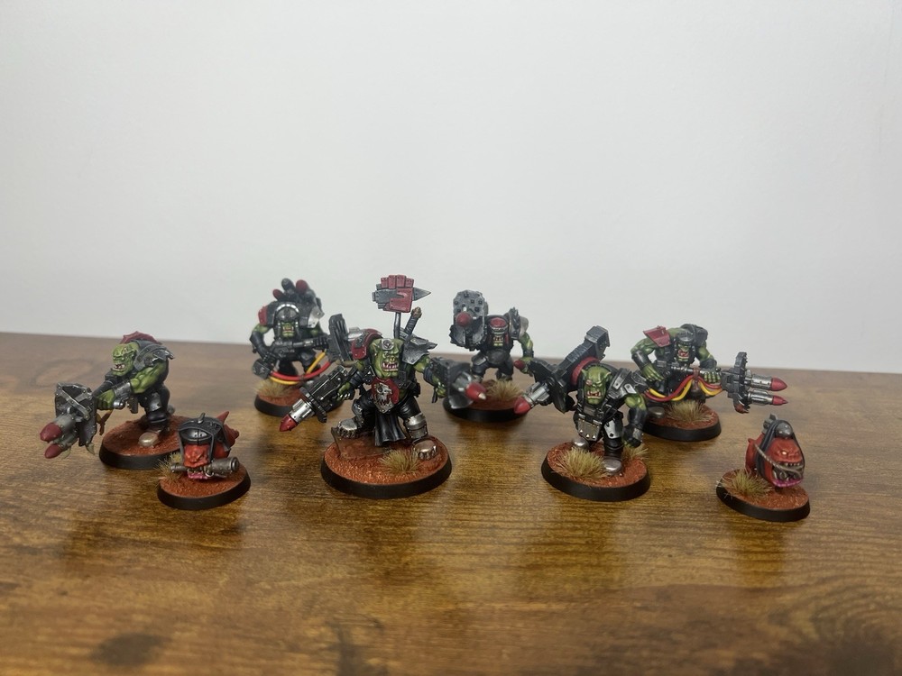 Warhammer 40k Orks Well Painted wrecka Krew Tankbustas Kill Team