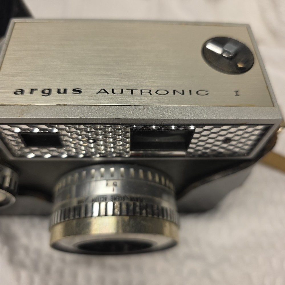 Argus Autronic I 35mm Film Camera With Case Untested