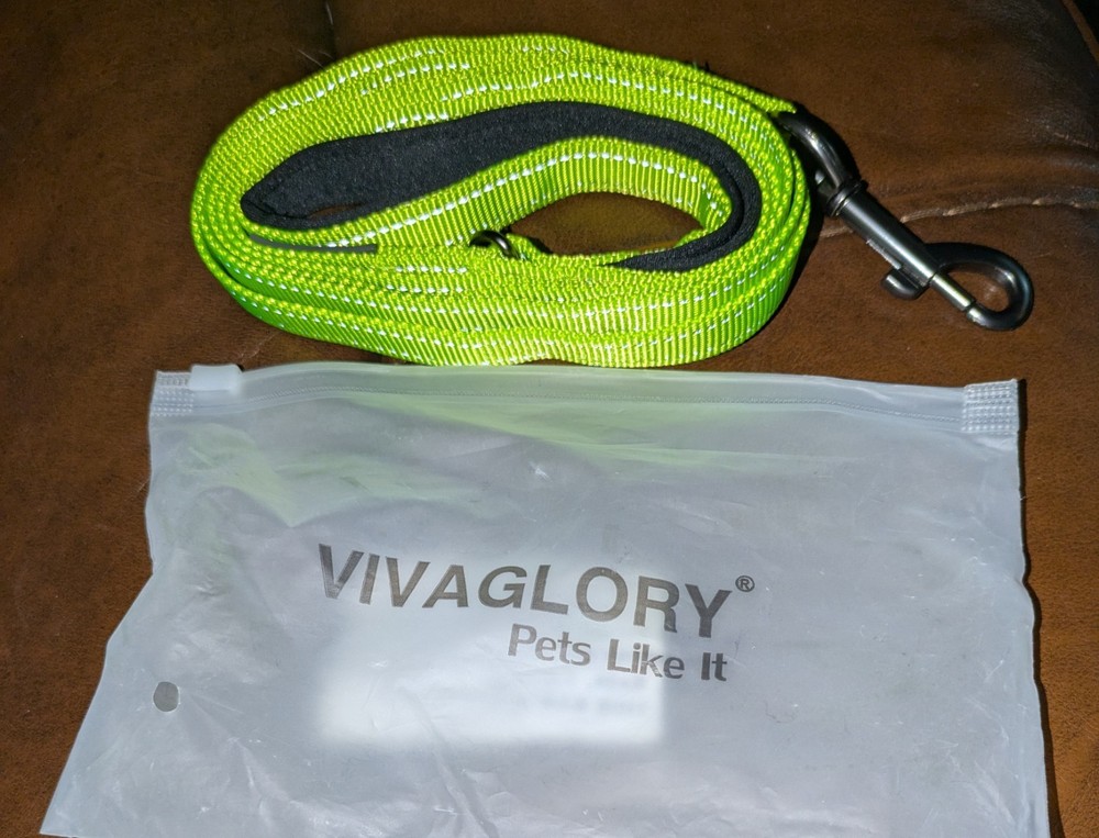 Vivaglory 6 Ft Walking Leash With Padded Handle