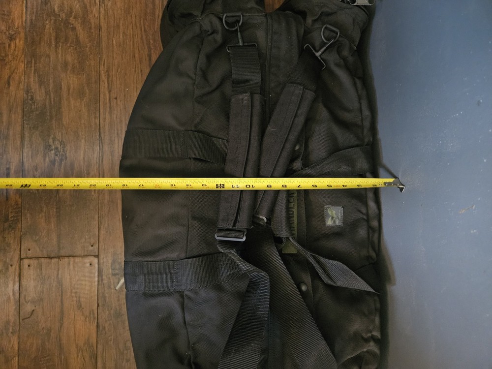 💥Eagle Industries Ranger Deployment Large DUFFLE BACKPACK black Duffel Bag