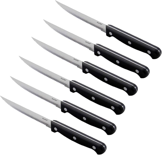 Serrated Steak Knife Set