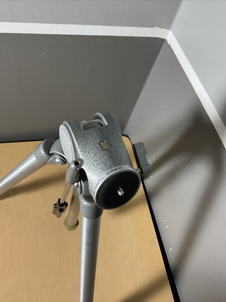 Nice! SLICK MASTER DELUXE Professional Tripod Adjustable Heavy-Duty with Case