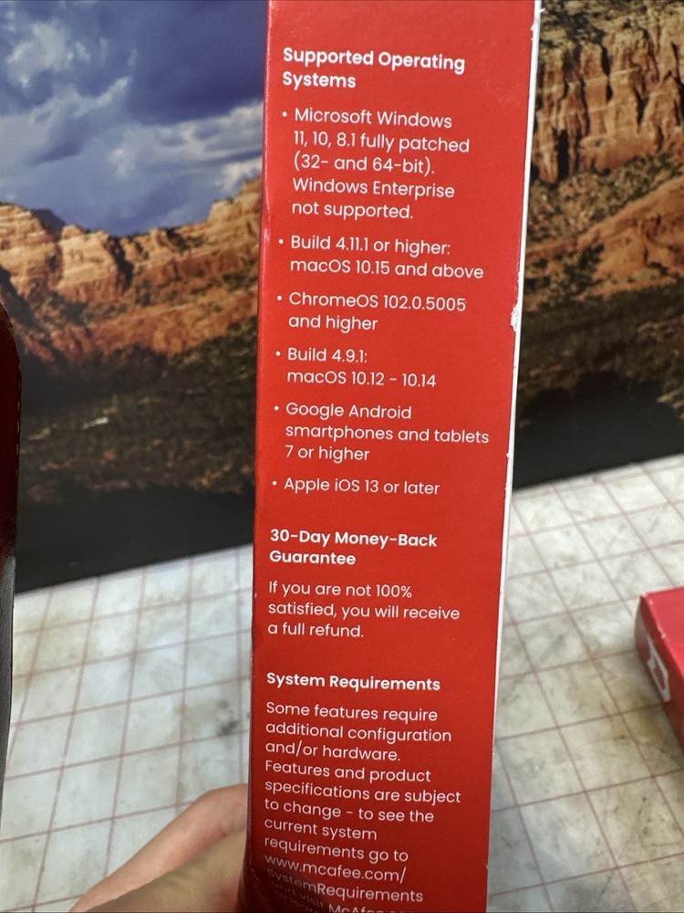 McAfee Total Protection for 5 Users Windows/Mac/Android/iOS/ChromeOS Product Key