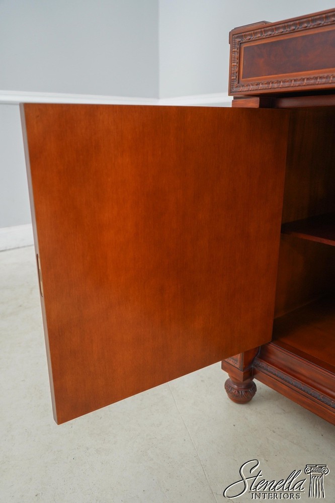 61039: CG CAPELLETTI Italian Classical Large Walnut Sideboard