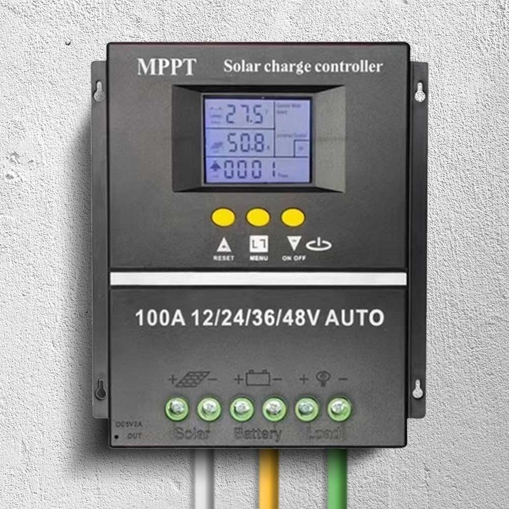 100A MPPT Solar Charge Controller Intelligent Regulator Useful for Solar Panel