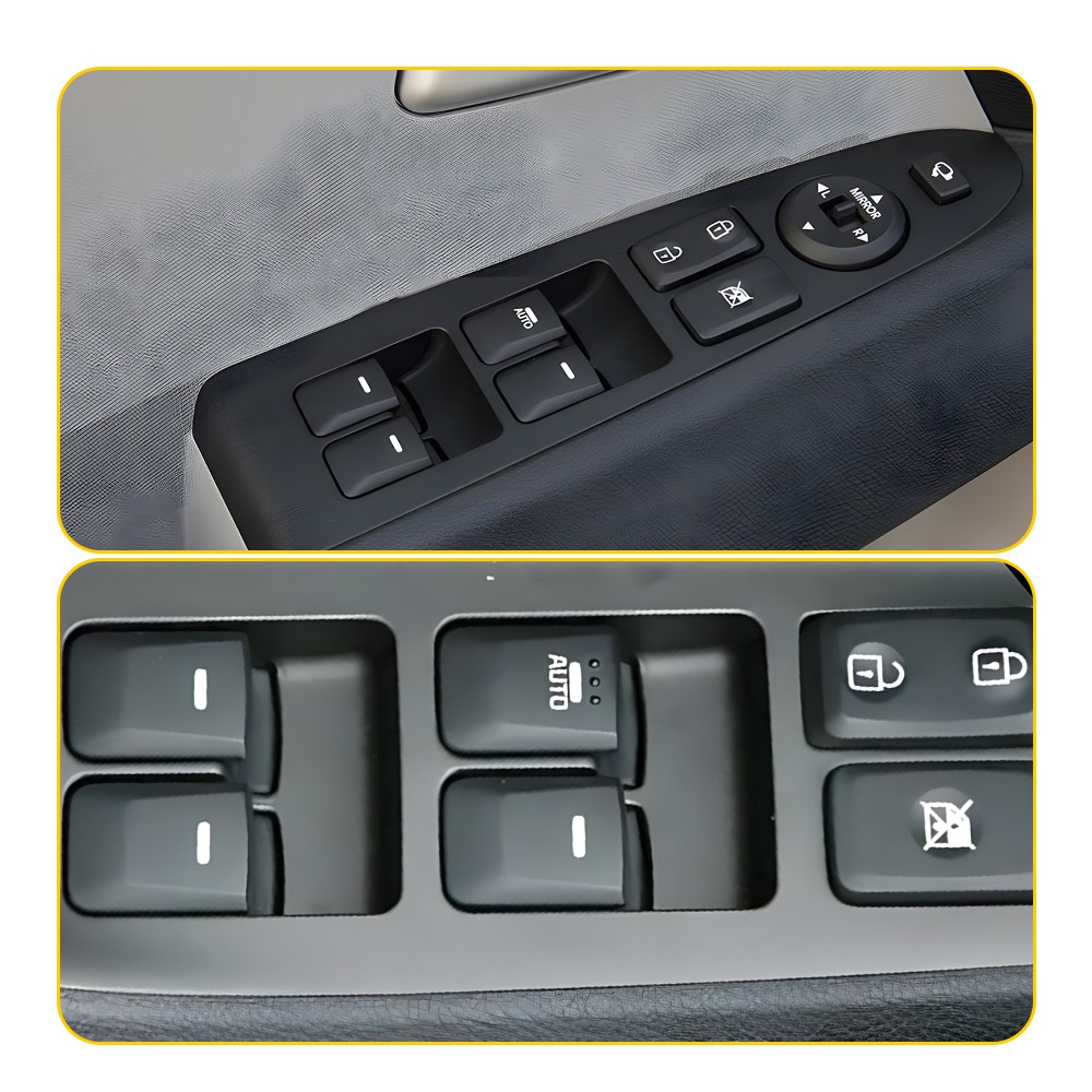 Master Power Window Control Switch Front Left Side For 2012-2015 Kia Rio 16 Pins