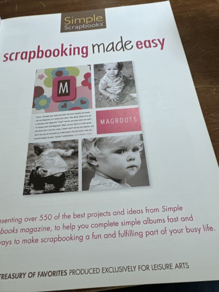 Memory Makers Scrapbooking Technics Set Of Four Books