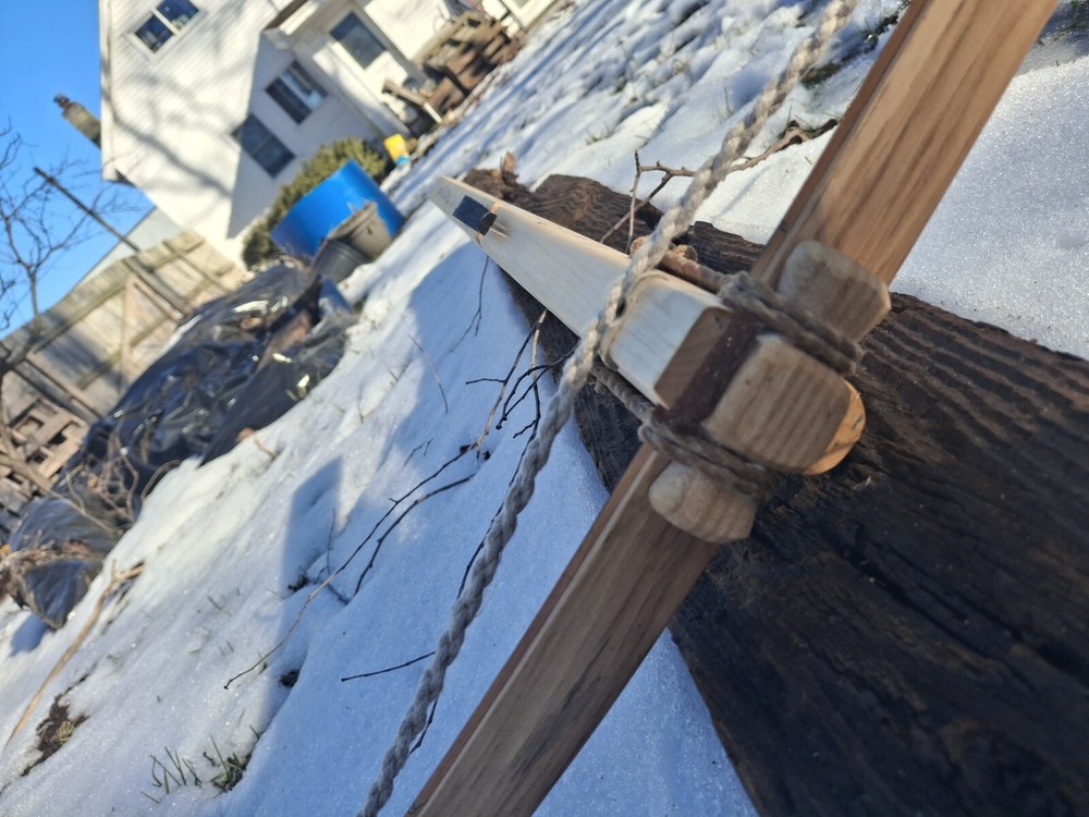 Light Medieval Crossbow -Hand-Painted-