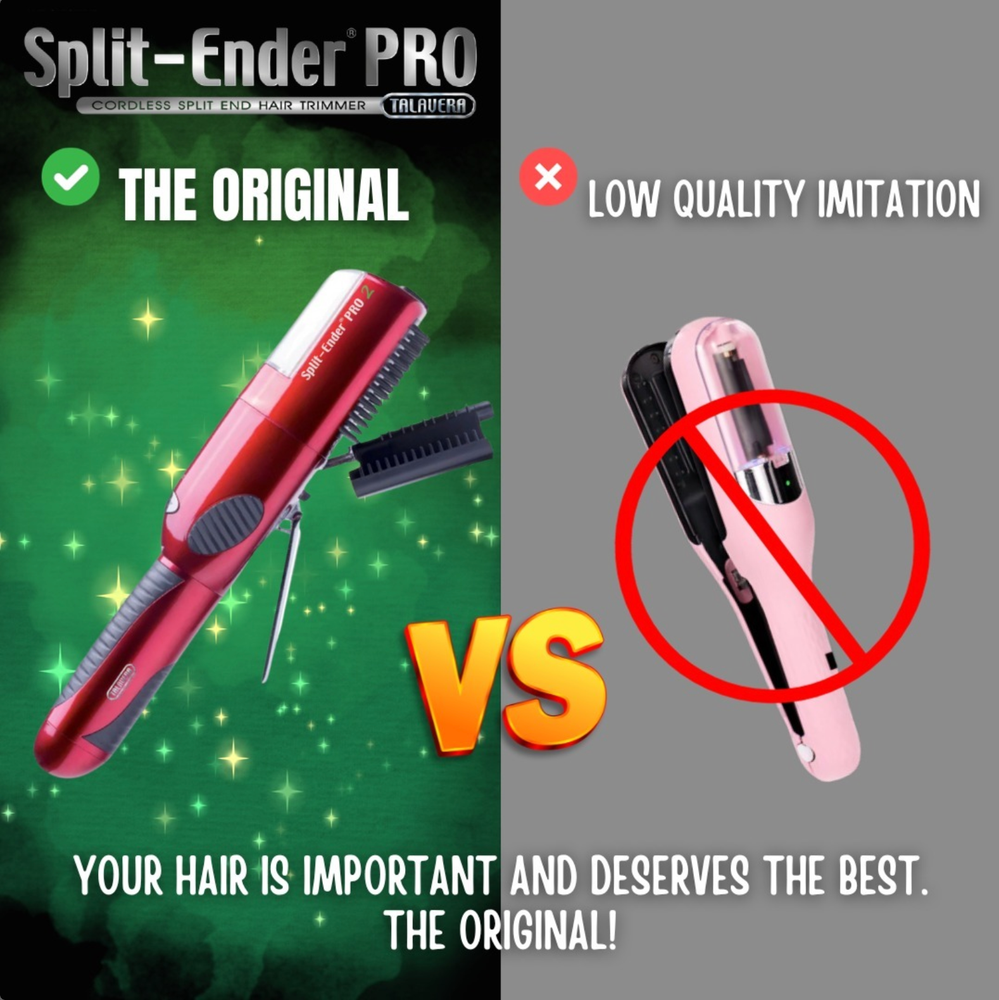 Split Ender MINI Pink Fix Split Ends Hair Clipper for Broken Hair Ends NEW