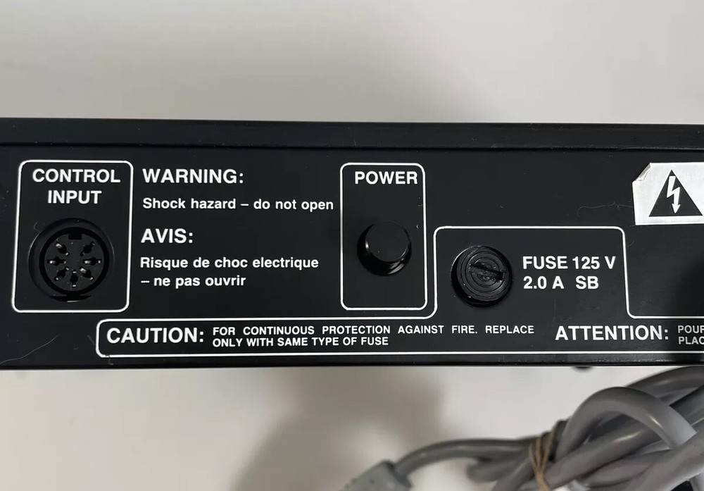 Luxor AB Motala Sweden Model 9904 with Control Input Cable Actuator Interface