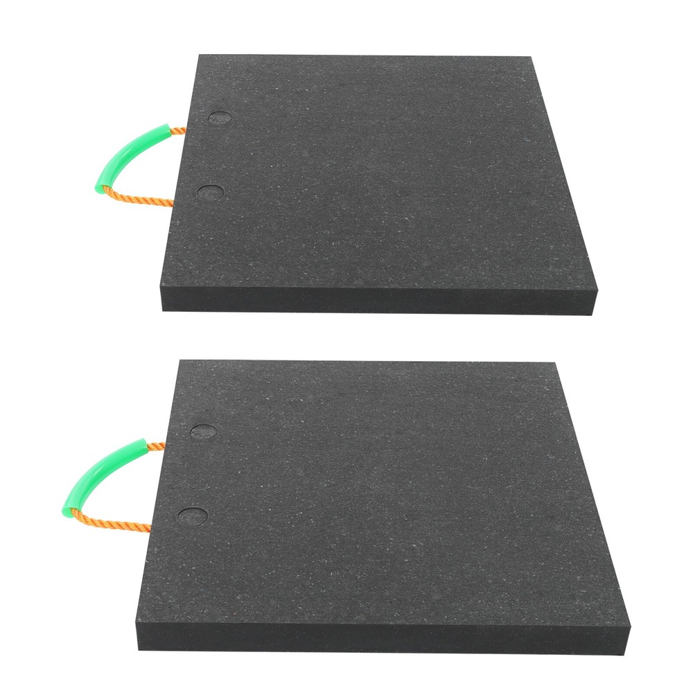 2Pcs Heavy Duty Medium Size Support Pads Stabilizing Blocks 5-80T Support Pads