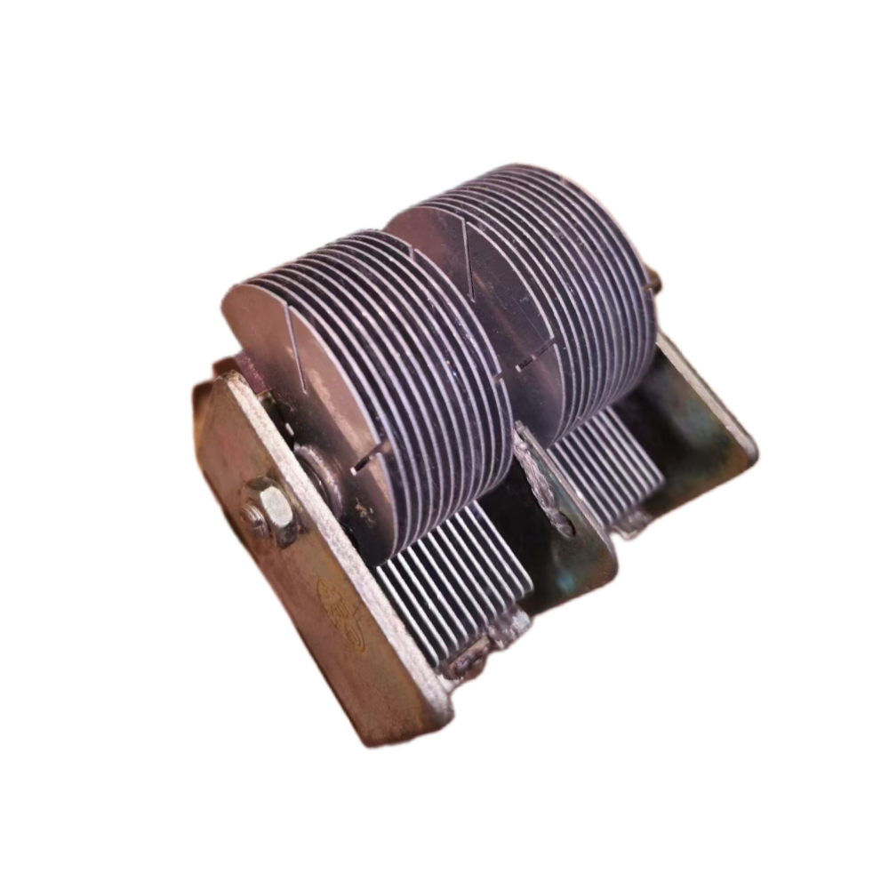 365pF+365pF, Capacitor, Variable, Dual Section, Broadcast, Air Dielectric