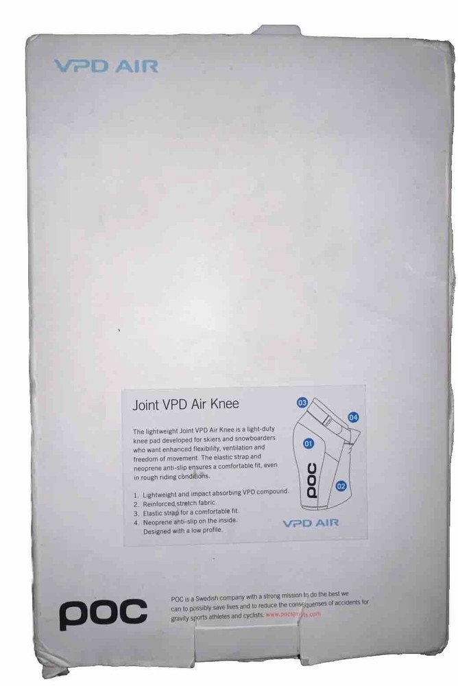 POC Joint VPD Air Knee Guard Pad, Size S, Open Box