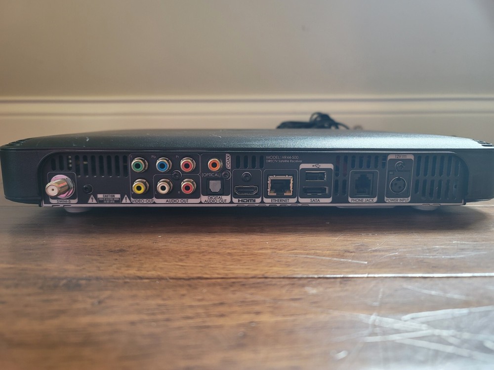 Directv Receiver Box Hr44-500 with accessories