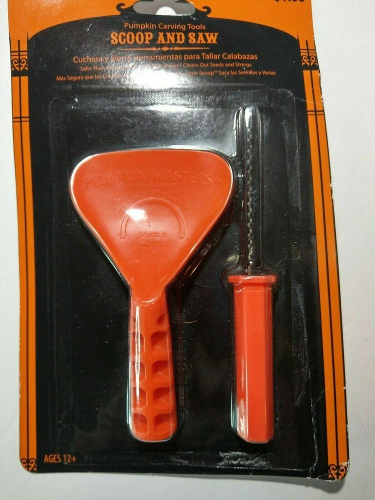 Saw and Scoop Pumpkin Carving Tools