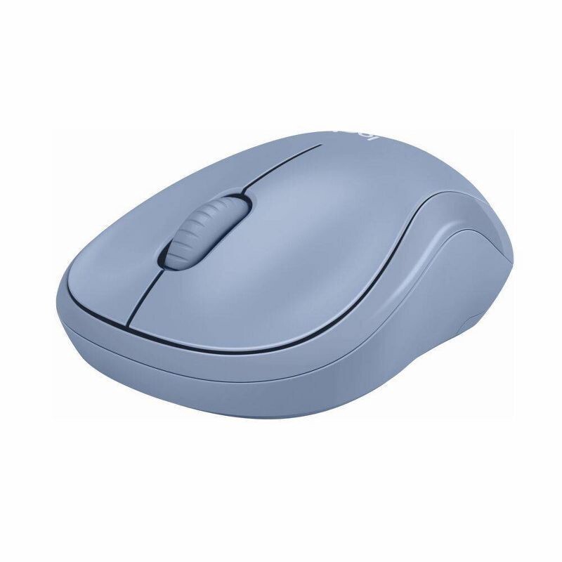 Logitech M240 Silent Bluetooth Mouse, Wireless, Compact, Portable, Blue / Gray