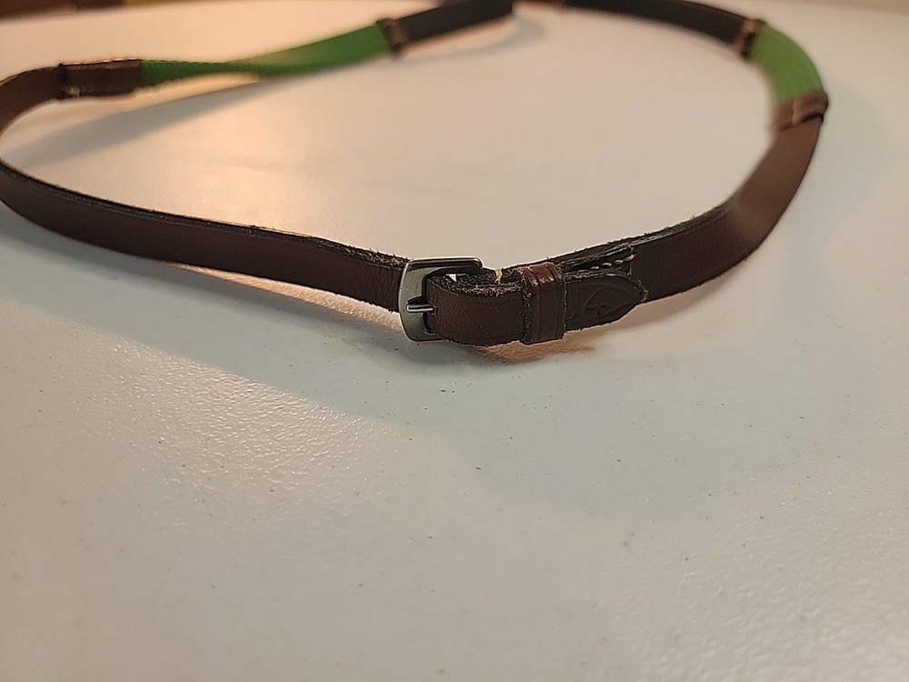 Pinnacle Rainbow Reins for Horses with Leather Stops