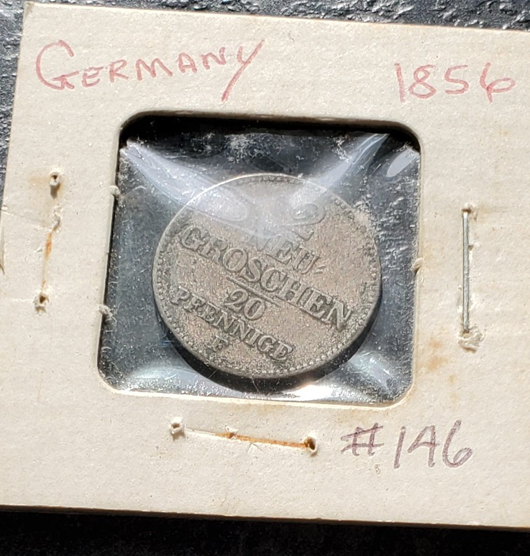 1856 GERMANY NEU GROSCHEN #146