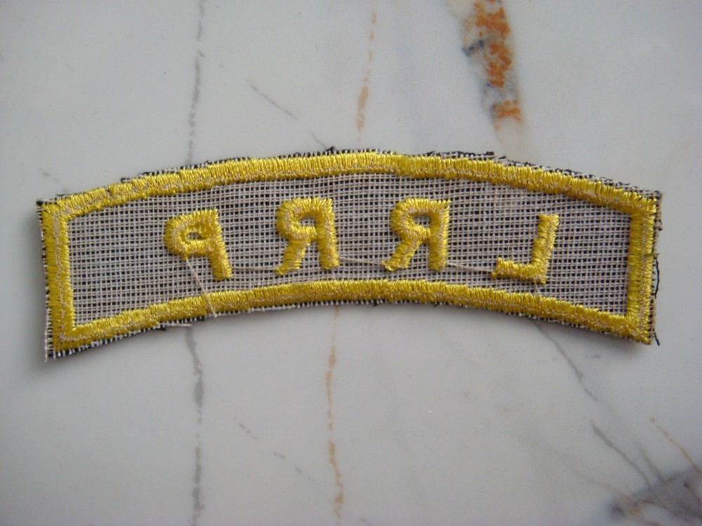 US " LONG RANGE RECON PATROL " VIETNAM WAR PATCH