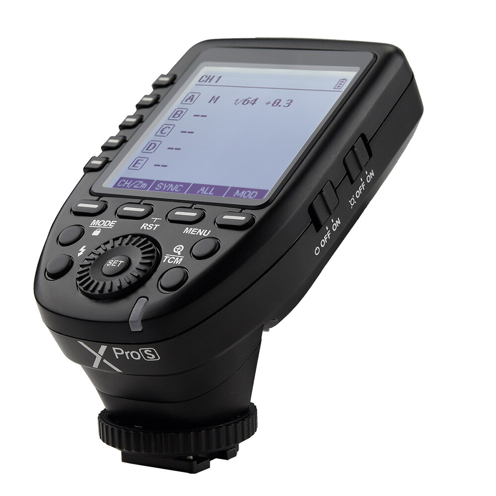 Godox Xpro-S 2.4G Wireless 1/8000s TTL Flash Trigger Transmitter for Sony Camera