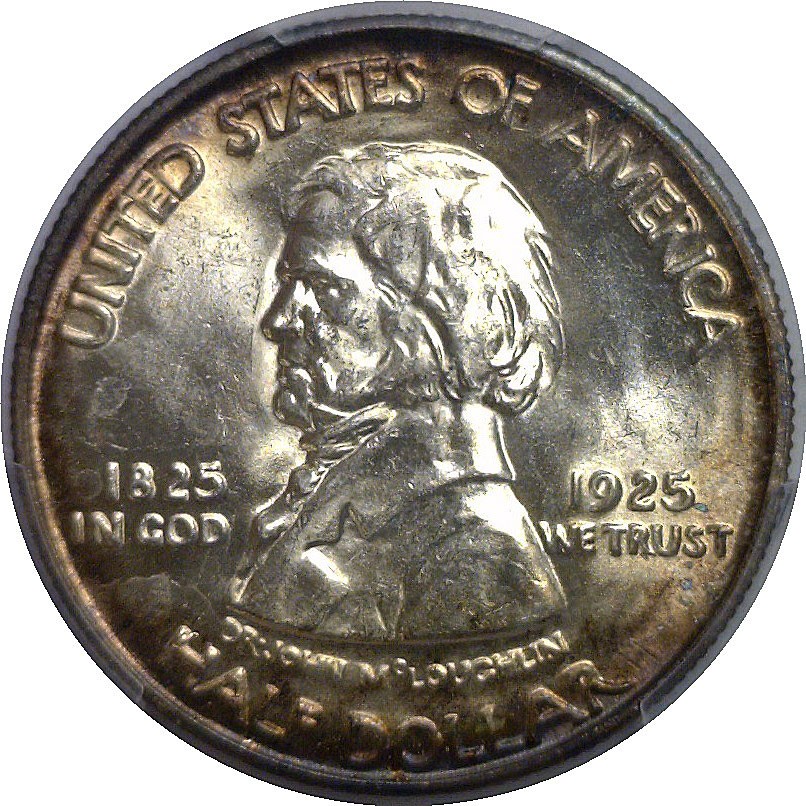 1925 Ft. Vancouver Commemorative Half Dollar PCGS MS-64