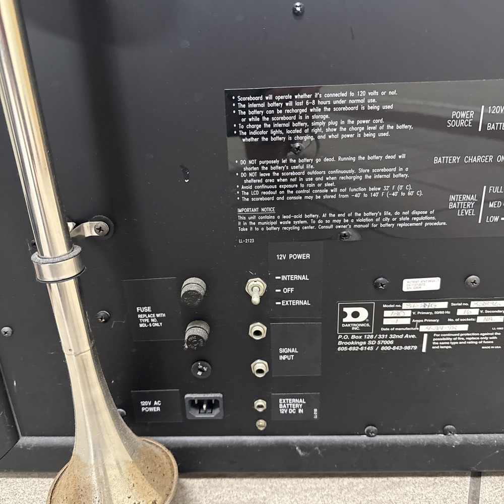 Daktronics Water Polo Shot Clock - Vintage