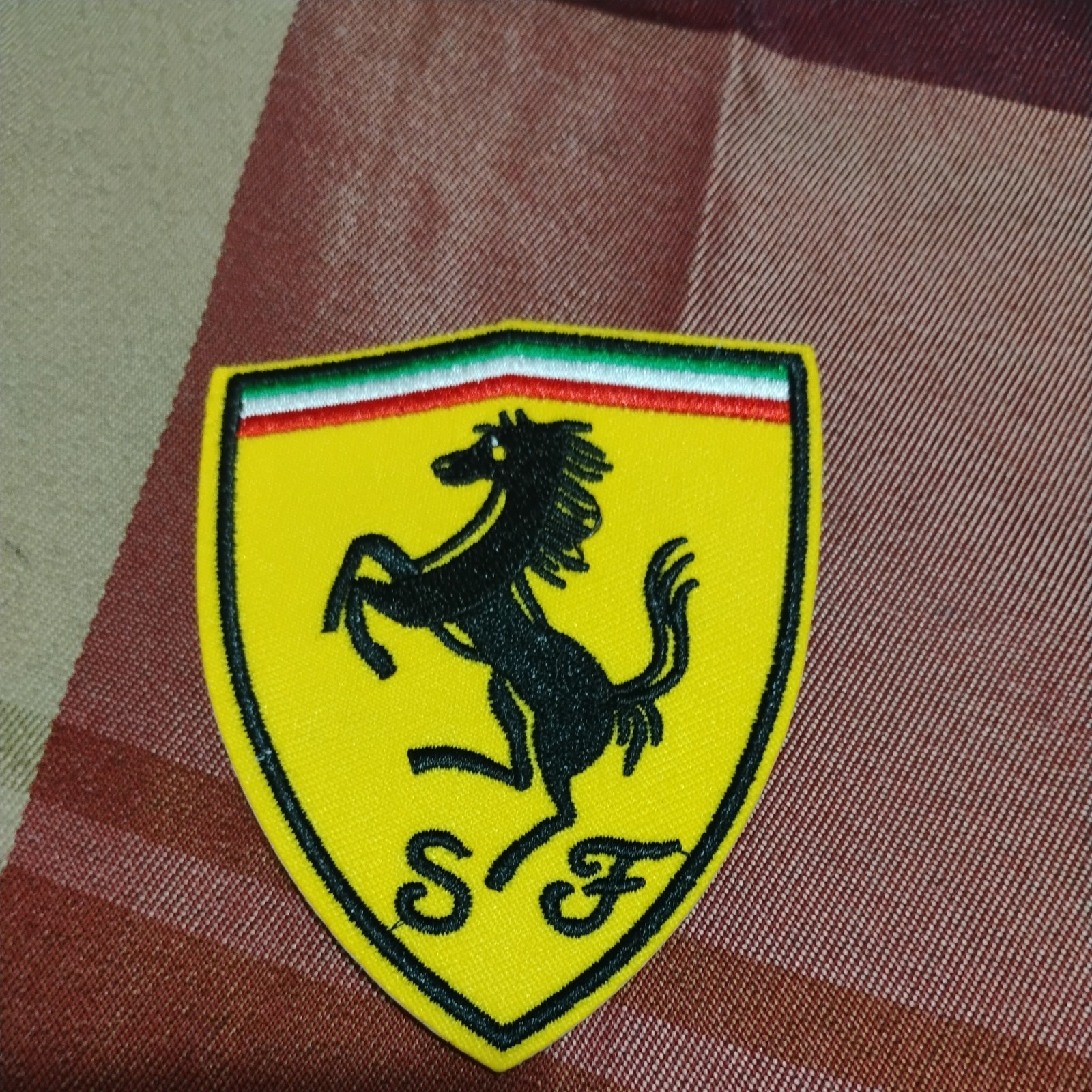 Ferrari Automotive Iron On Patch