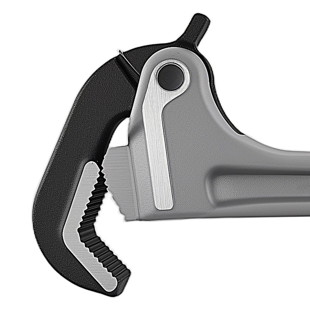 18 Inch Self-Locking Pipe Wrench Aluminum Automatic Adjustment Lightweight